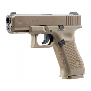 Пневматический пистолет Umarex Glock 19X (металл, кал. 4,5 мм, BB)