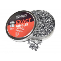 Пули JSB Diabolo Exact King 6,35 мм, 1,645 грамм, 350 штук Пули JSB Diabolo Exact King 6,35 мм, 1,645 грамм, 350 штук
