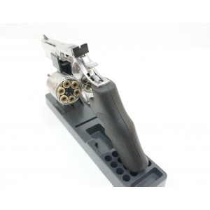 Пневматический револьвер ASG Dan Wesson 715-4 Silver (пулевой)