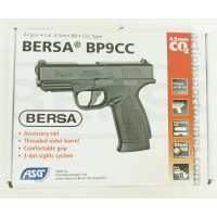 Пневматический пистолет ASG Bersa BP9CC blowback Пневматический пистолет ASG Bersa BP9CC blowback